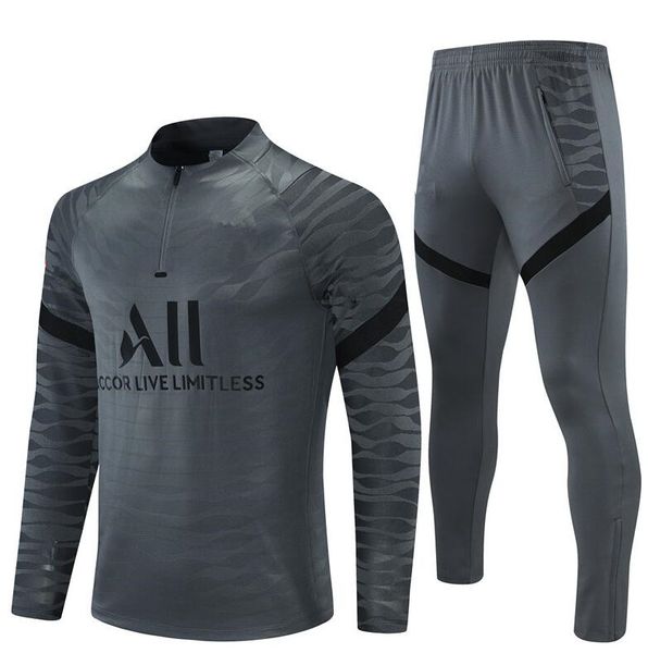 2021 2022 messi tracksuit real madrid men football training suits 20 21 22 hazard soccer mbappe paris benzema survetement maillots de foot e, Black
2021 2022 messi tracksuit real madrid men football training suits 20 21 22 hazard soccer mbappe paris benzema survetement maillots de foot e, Black
