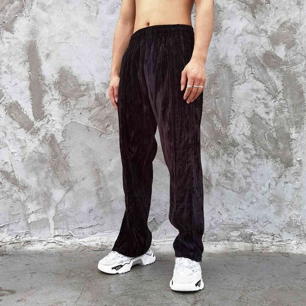 tkpa2021 new style velvet sports pants chao brand high street loose straight pants hip hop men's and women's pants, White;black
tkpa2021 new style velvet sports pants chao brand high street loose straight pants hip hop men's and women's pants, White;black