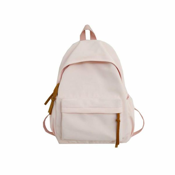 backpack casual style simple designed fashion arrival spring and summer large capacity bag solid color
backpack casual style simple designed fashion arrival spring and summer large capacity bag solid color