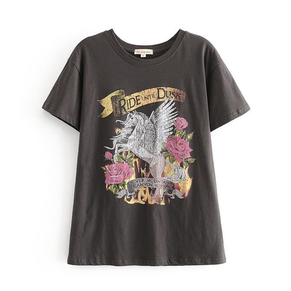 women's t-shirt women cotton t shirts black gray printed tee shirt fashion spring summer casual t-shirts streetwear tees shor, White
women's t-shirt women cotton t shirts black gray printed tee shirt fashion spring summer casual t-shirts streetwear tees shor, White