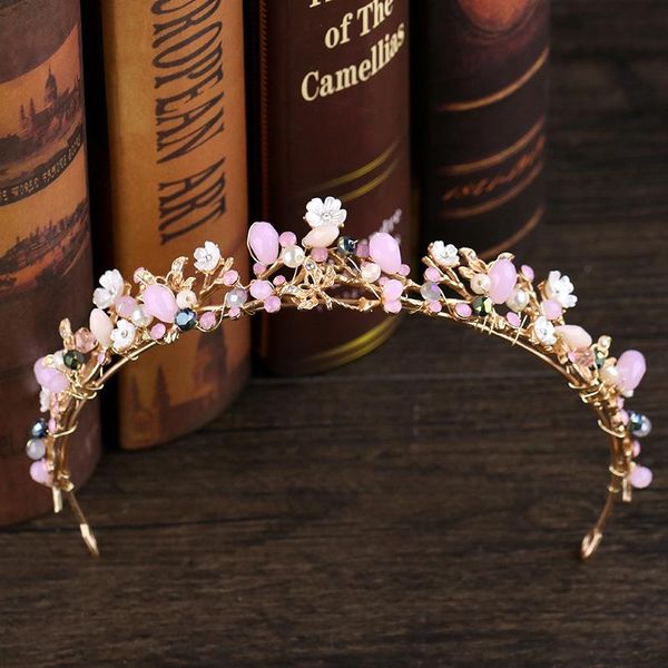 hair clips & barrettes exquisite pink crystal crown tiara bridal jewelry wedding girl dress accessories princess party, Golden;silver
hair clips & barrettes exquisite pink crystal crown tiara bridal jewelry wedding girl dress accessories princess party, Golden;silver