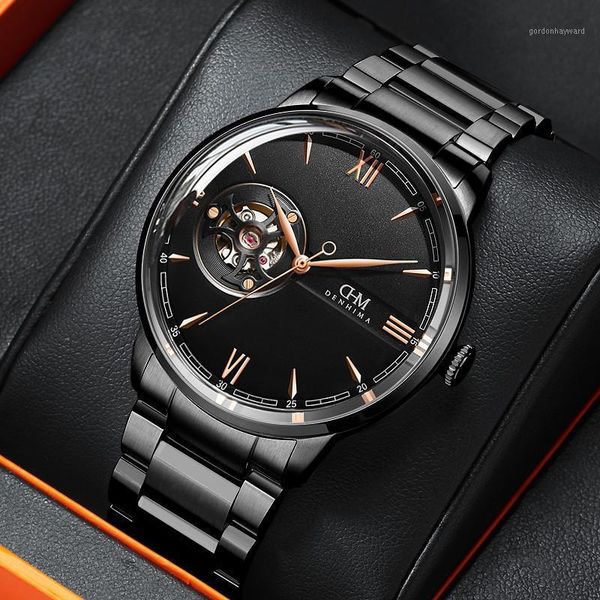 wristwatches denhima sapphire glass waterproof clock miyota movement men watches automatic mechanical watch, Slivery;brown
wristwatches denhima sapphire glass waterproof clock miyota movement men watches automatic mechanical watch, Slivery;brown
