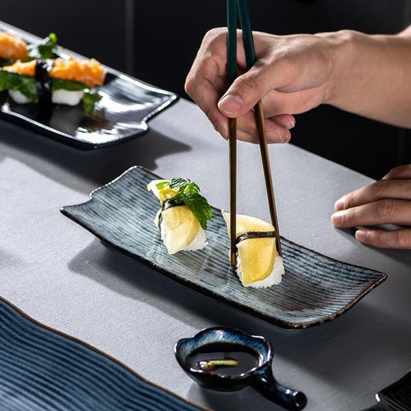 dishes & plates japanese sushi plate rectangular ceramic sashimi flat creative tableware irregular long commercial material
dishes & plates japanese sushi plate rectangular ceramic sashimi flat creative tableware irregular long commercial material
