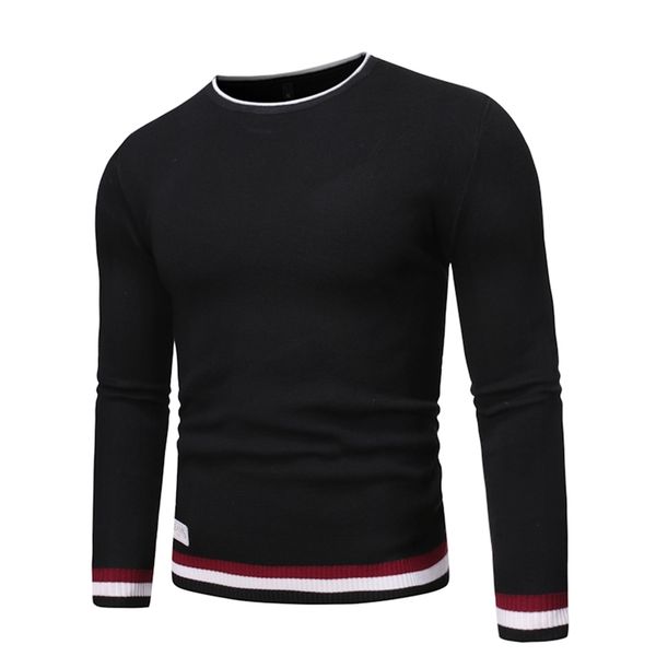 de algodón alta calidad marca para hombre manga larga jerseys cuello redondo punto casual ropa 210812, White;black
de algodón alta calidad marca para hombre manga larga jerseys cuello redondo punto casual ropa 210812, White;black