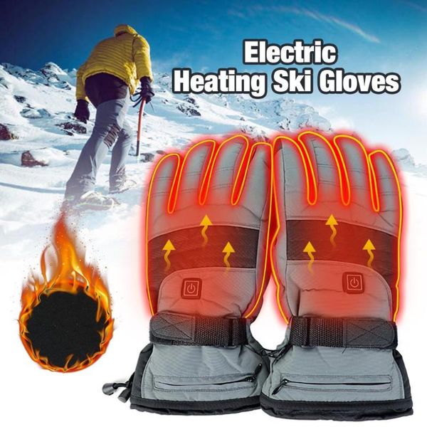 ski gloves 3.7v 1300 ma heated 3 level rechargeable waterproof electric thermal heating glove for winter riding motorcycle 
ski gloves 3.7v 1300 ma heated 3 level rechargeable waterproof electric thermal heating glove for winter riding motorcycle