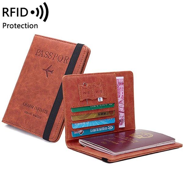 card holders women men rfid vintage business passport covers holder multi-function id bank pu leather wallet case travel accessories, Brown;gray
card holders women men rfid vintage business passport covers holder multi-function id bank pu leather wallet case travel accessories, Brown;gray