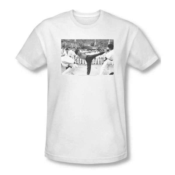 bruce lee kick to the head slim fit short sleeve t-shirt sizes- s-2x new, White;black
bruce lee kick to the head slim fit short sleeve t-shirt sizes- s-2x new, White;black