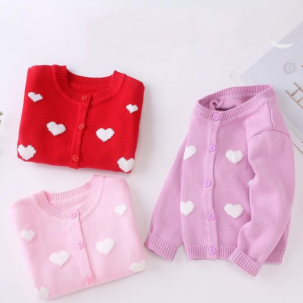 kids knitting cardigan sweet girls love heart single breasted sweater spring autumn o neck long sleeve outerwear pullover, Blue
kids knitting cardigan sweet girls love heart single breasted sweater spring autumn o neck long sleeve outerwear pullover, Blue