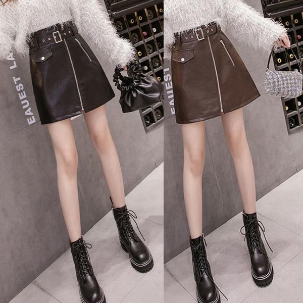 skirts fashion ladys leather skirt high waist wrap hip pockets zip-up tight women pu bodycon, Black
skirts fashion ladys leather skirt high waist wrap hip pockets zip-up tight women pu bodycon, Black