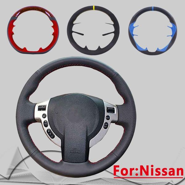 steering wheel covers customized diy car cover for qashqai x-trail nv200 rogue black fiber suede leather wrap
steering wheel covers customized diy car cover for qashqai x-trail nv200 rogue black fiber suede leather wrap