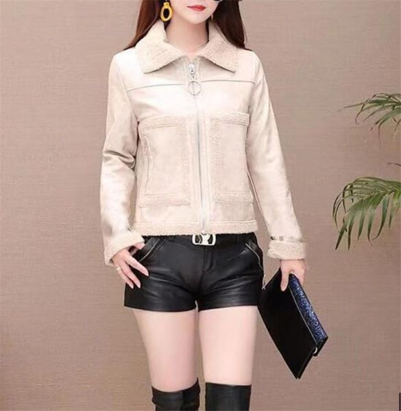 women's jackets autumn winter women's fashion casual versatile artificial leather coats jacket pu lapel zipper short personalized w, Black;brown
women's jackets autumn winter women's fashion casual versatile artificial leather coats jacket pu lapel zipper short personalized w, Black;brown