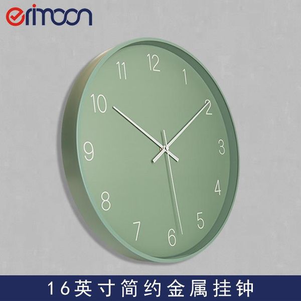 simple wall clock metal mute quartz modern decoration living room office creative clocks
simple wall clock metal mute quartz modern decoration living room office creative clocks