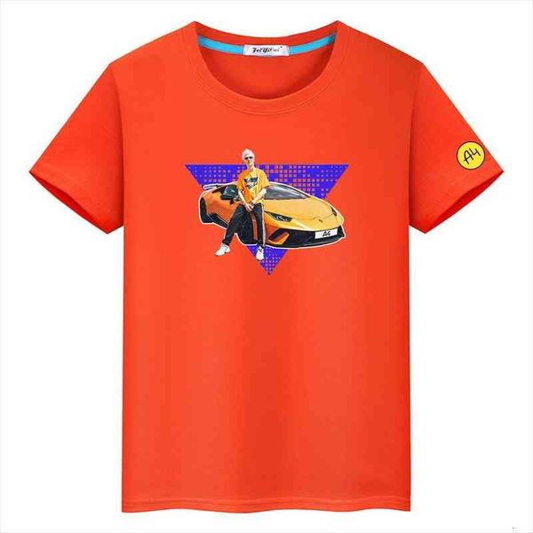 summer 100% cotton short sleeve childrens merch a4 lamba boy girl casual o neck kids clothing, Blue
summer 100% cotton short sleeve childrens merch a4 lamba boy girl casual o neck kids clothing, Blue