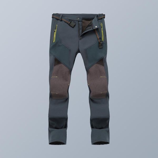 men's hiking pants fleece removable waterproof windproof mountain trousers with zipper pockets outdoor camping fishing winter, Black
men's hiking pants fleece removable waterproof windproof mountain trousers with zipper pockets outdoor camping fishing winter, Black