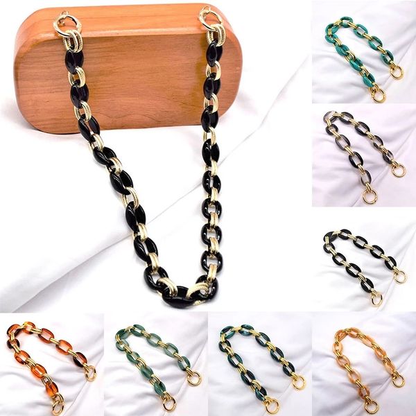 diy shoulder chain bag handle bag decoration resin chain women retro bag strap ornament accessories acrylic resin chain, Silver
diy shoulder chain bag handle bag decoration resin chain women retro bag strap ornament accessories acrylic resin chain, Silver