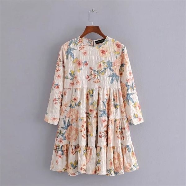 womn 2021 women printed pleated mini es female o neck long sleeve loose vintage dress fashion summer boho vestidos, Black;gray
womn 2021 women printed pleated mini es female o neck long sleeve loose vintage dress fashion summer boho vestidos, Black;gray