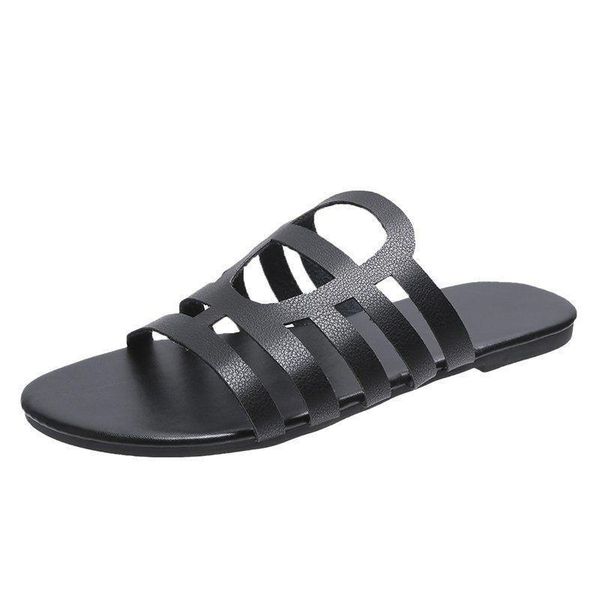 slippers 2021 summer fashion women's flat-heel round-toe hollow solid color casual shallow ladies beach plus size, Black
slippers 2021 summer fashion women's flat-heel round-toe hollow solid color casual shallow ladies beach plus size, Black