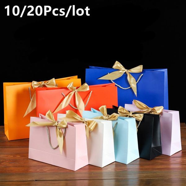 10/20 pcs gift bag present paper with ribbon wedding pack box favors birthday party festival bags clothes wig packaging wrap
10/20 pcs gift bag present paper with ribbon wedding pack box favors birthday party festival bags clothes wig packaging wrap