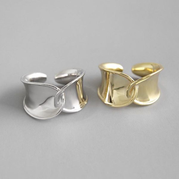 wedding rings 100% 925 sterling silver open gold finger ring lady women vintage ins twist party punk jewelry gift for girl, Slivery;golden
wedding rings 100% 925 sterling silver open gold finger ring lady women vintage ins twist party punk jewelry gift for girl, Slivery;golden