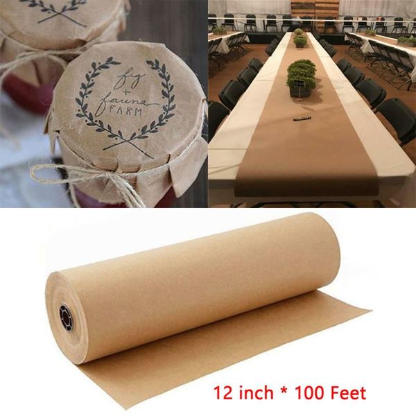 gift wrap 30m brown kraft parcel paper for packing and wrapping parcels strong rolls packages moving high quality
gift wrap 30m brown kraft parcel paper for packing and wrapping parcels strong rolls packages moving high quality