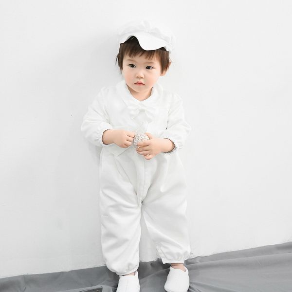 rompers style baby boy christening gown white long sleeve first birthday one piece romper overalls+hat 0-2y e115 rfrs, Blue
rompers style baby boy christening gown white long sleeve first birthday one piece romper overalls+hat 0-2y e115 rfrs, Blue