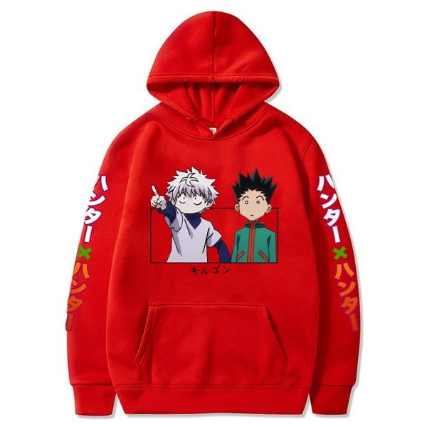hunter x hunter killua and gon printed men/women hoodie long sleeve sweatshirt y0319, Black
hunter x hunter killua and gon printed men/women hoodie long sleeve sweatshirt y0319, Black