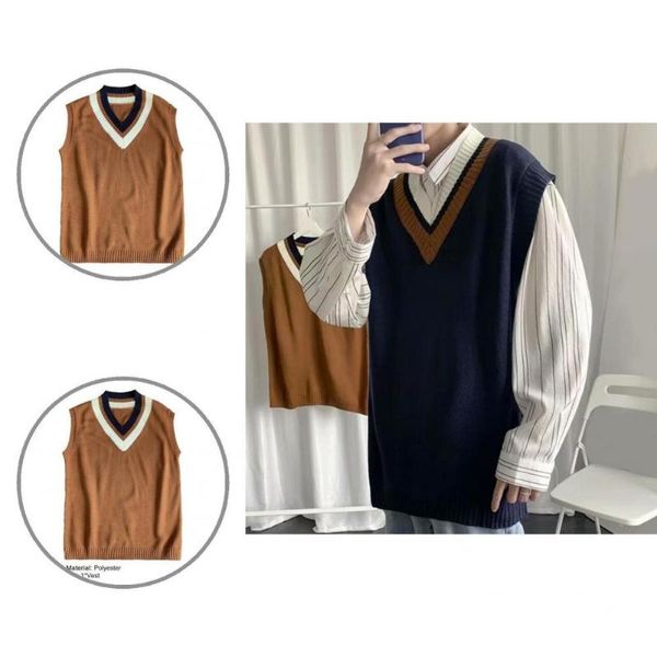 men's vests young stylish quick dry student waistcoat elastic spring sweater vest v neck for dating, Black;white
men's vests young stylish quick dry student waistcoat elastic spring sweater vest v neck for dating, Black;white