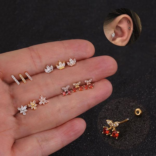 stud 1pc steel earrings triangle zirconia ear studs small stainless cartilage earring for women girls, Golden;silver
stud 1pc steel earrings triangle zirconia ear studs small stainless cartilage earring for women girls, Golden;silver