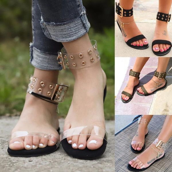 sandals 2021 women transparent flats shoes large size female clear ladies roman beach sandalias zapatos de mujer, Black
sandals 2021 women transparent flats shoes large size female clear ladies roman beach sandalias zapatos de mujer, Black
