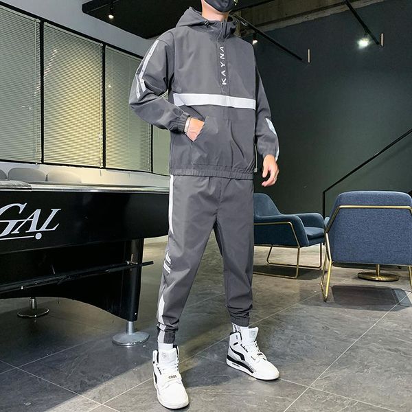 men's tracksuits korean style men sets casual loose tracksuit hoodie winter long sleeve plus size ropa hombre clothing db60tz, Gray
men's tracksuits korean style men sets casual loose tracksuit hoodie winter long sleeve plus size ropa hombre clothing db60tz, Gray