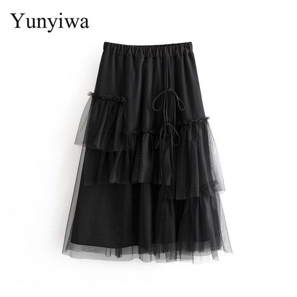 skirts women fashion irregular mesh stitching black asymmetrical skirt autumn female chic casual stylish vestidos mujer
skirts women fashion irregular mesh stitching black asymmetrical skirt autumn female chic casual stylish vestidos mujer
