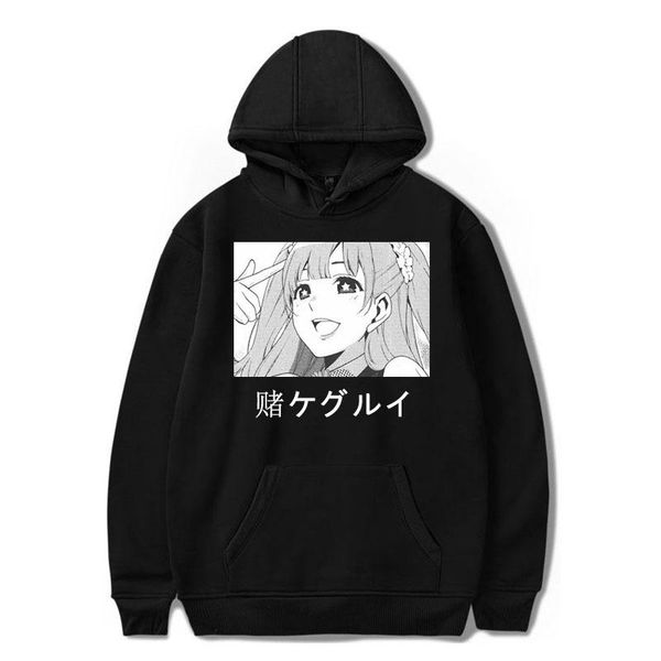 men's hoodies & sweatshirts 2021 anime kakegurui jabami yumeko hoodie men/women casual student sweatshirt streetwear harajuku pullove, Black
men's hoodies & sweatshirts 2021 anime kakegurui jabami yumeko hoodie men/women casual student sweatshirt streetwear harajuku pullove, Black