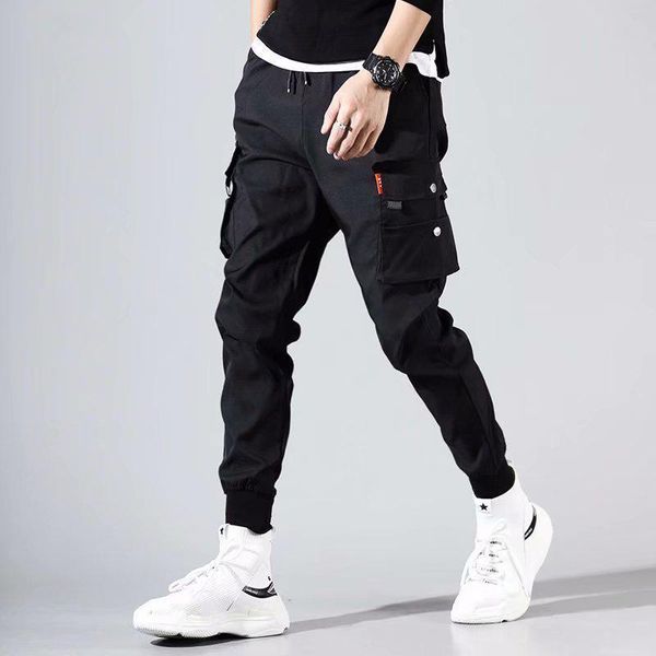 men's pants spring and autumn men casual tactical multi-pocket stretch army city male slim workwear, Black
men's pants spring and autumn men casual tactical multi-pocket stretch army city male slim workwear, Black