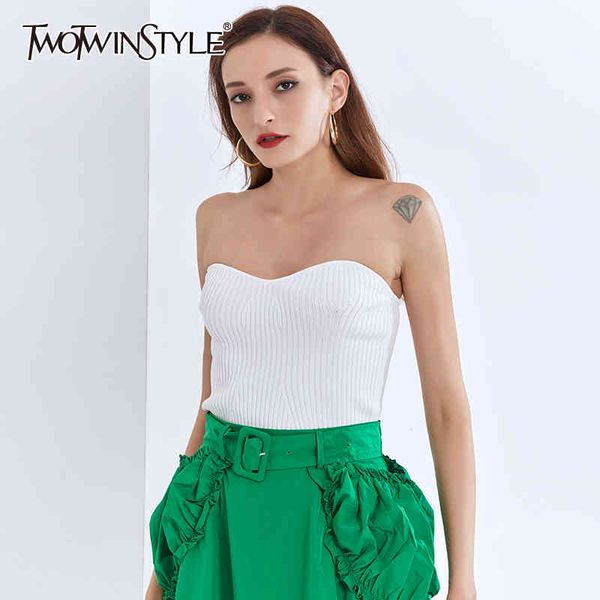 pure color strapless for female sleeveless tube halter high waist slimming women's fashion autumn 210524, White
pure color strapless for female sleeveless tube halter high waist slimming women's fashion autumn 210524, White