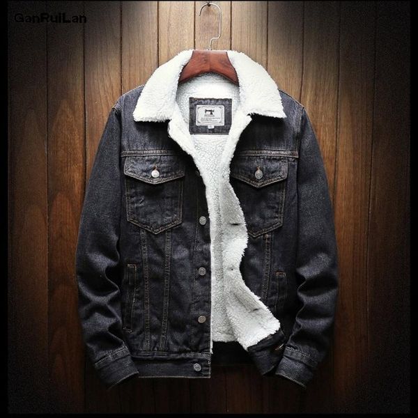 men's jackets men winter jean outerwear warm denim coats large size wool liner thicker 6xl b0978, Black;brown
men's jackets men winter jean outerwear warm denim coats large size wool liner thicker 6xl b0978, Black;brown