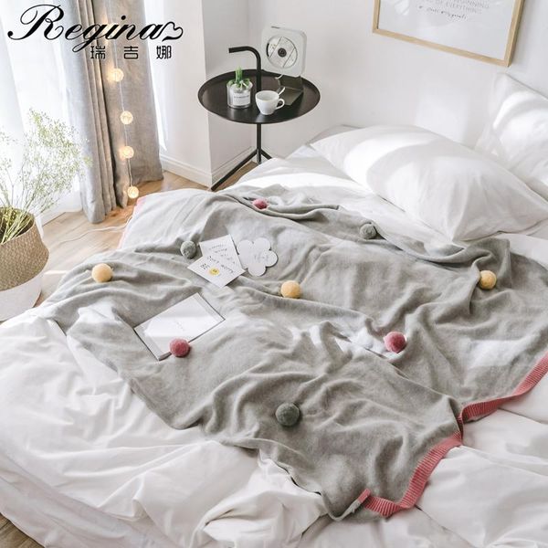 blankets regina cute pompoms knitted throw blanket pink edge design cotton grey elegant texture lovely outdoor wearable po
blankets regina cute pompoms knitted throw blanket pink edge design cotton grey elegant texture lovely outdoor wearable po