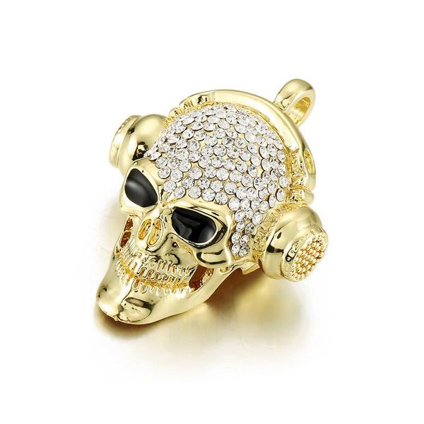 pendant necklaces black badge skull skeleton headphone paved shining crystal charm with chain fashion hip hop necklace for men, Silver
pendant necklaces black badge skull skeleton headphone paved shining crystal charm with chain fashion hip hop necklace for men, Silver