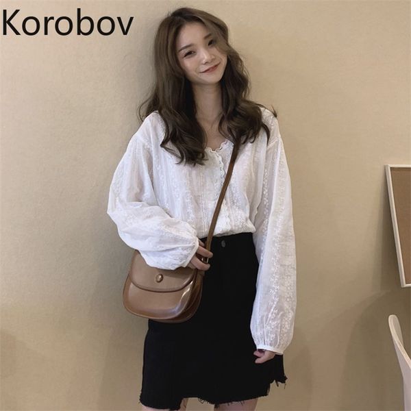 korobov retro lace patchwork chiiffon shirt women v neck pullover hook flower white blouse women spring new blusas 210430
korobov retro lace patchwork chiiffon shirt women v neck pullover hook flower white blouse women spring new blusas 210430