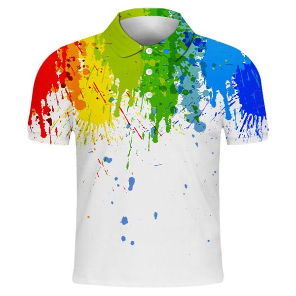 men's polos 2021 summer and women's couples wear shirt 3d printing drip art print pol, White;black
men's polos 2021 summer and women's couples wear shirt 3d printing drip art print pol, White;black