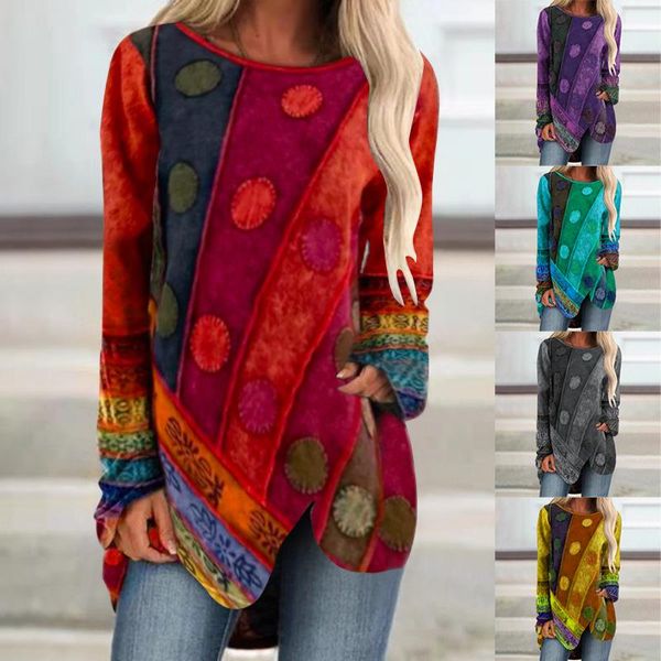 women's t-shirt 2021 women long sleeve retro spring autumn casual printing fashion s-5xl large size plus, White
women's t-shirt 2021 women long sleeve retro spring autumn casual printing fashion s-5xl large size plus, White