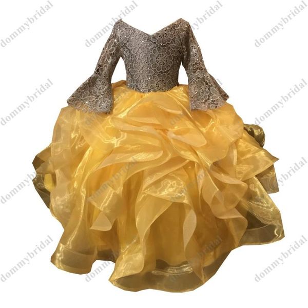 vintage v neck juliet long sleeves toddler pageant flower girl dresses yellow gray lace ruffled ball gown party kids birthday girl's, Red;yellow
vintage v neck juliet long sleeves toddler pageant flower girl dresses yellow gray lace ruffled ball gown party kids birthday girl's, Red;yellow