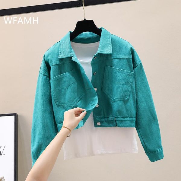 women's jackets korean denim jacket short red spring and autumn oversized 2021 female single breasted, Black;brown
women's jackets korean denim jacket short red spring and autumn oversized 2021 female single breasted, Black;brown