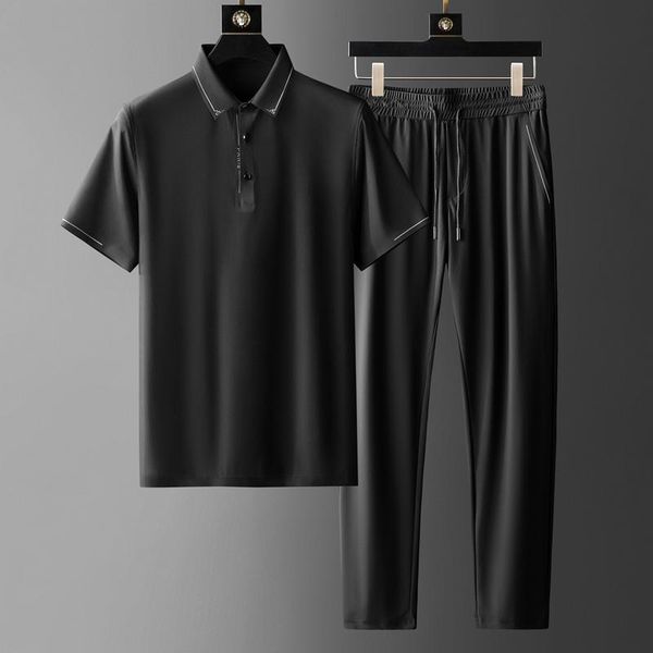 jogging clothing 2021 summer thin male sets (t-shirt+pants) luxury short sleeve casual mens fashion slim fit elastic waist man suits 5xl, Black;red
jogging clothing 2021 summer thin male sets (t-shirt+pants) luxury short sleeve casual mens fashion slim fit elastic waist man suits 5xl, Black;red