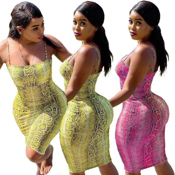 casual dresses women snake print spaghetti strap camisole slash neck bodycon dress vestidos, Black;gray
casual dresses women snake print spaghetti strap camisole slash neck bodycon dress vestidos, Black;gray