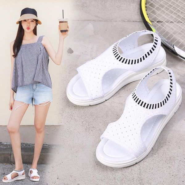 gladiator sandalias mujer female wedge heel shoes summer sandals comfortable slip-on flat platform, Black
gladiator sandalias mujer female wedge heel shoes summer sandals comfortable slip-on flat platform, Black