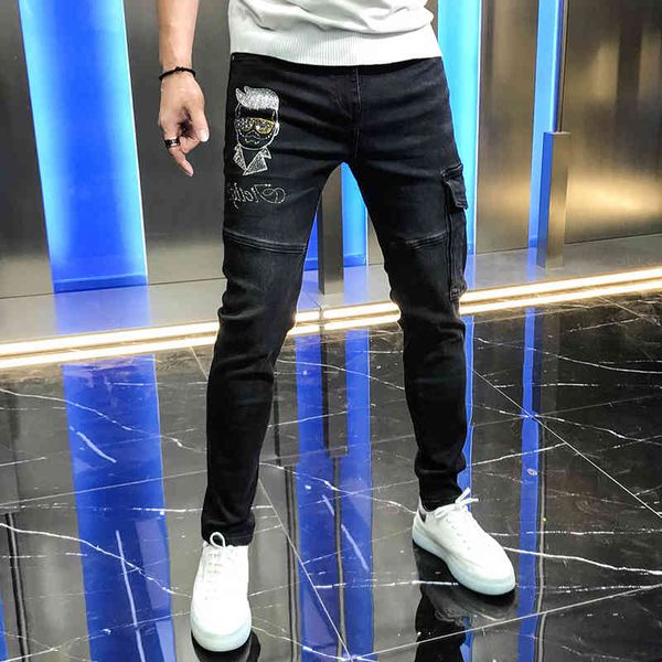 jean -autumn custom design of cartoons. letter. fine diamond., Blue 
jean -autumn custom design of cartoons. letter. fine diamond., Blue