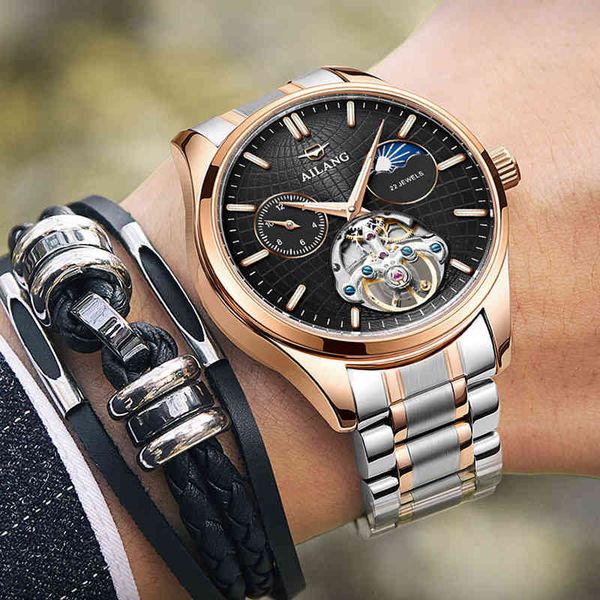 ailang new business men waterproof multifunctional tours rvs month display automatic machines watch 8607dl, Slivery;brown
ailang new business men waterproof multifunctional tours rvs month display automatic machines watch 8607dl, Slivery;brown