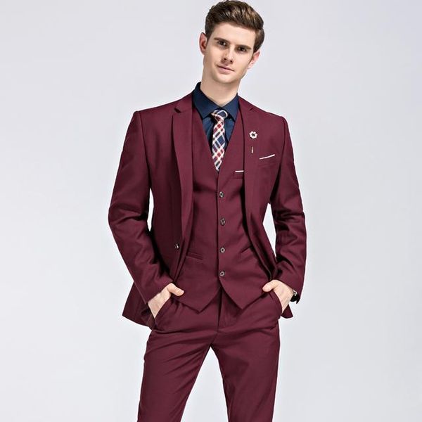 men's suits & blazers luxury 3 piece wedding fashion slim solid color business office suit sets large size men blazer pants vest, White;black
men's suits & blazers luxury 3 piece wedding fashion slim solid color business office suit sets large size men blazer pants vest, White;black