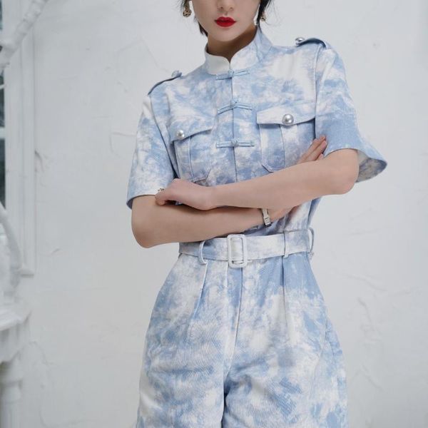 restore ancient ways of tall waist chinese wind modified cowboy blue jumpsuits women in the spring 2021 love empty ethnic clothing, Red
restore ancient ways of tall waist chinese wind modified cowboy blue jumpsuits women in the spring 2021 love empty ethnic clothing, Red
