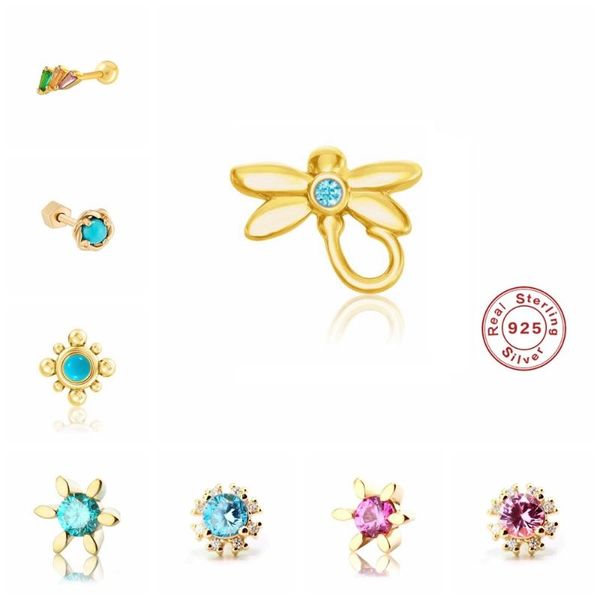 aide bohemia turquoise stone stud earrings for women girls butterfly ear piercing 925 sterling silver jewelry orecchini, Golden;silver
aide bohemia turquoise stone stud earrings for women girls butterfly ear piercing 925 sterling silver jewelry orecchini, Golden;silver